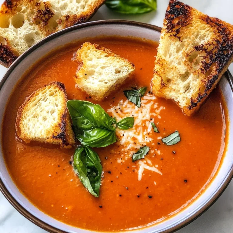 Copycat Panera Tomato Soup Recipe