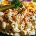 Deviled Egg Macaroni Salad