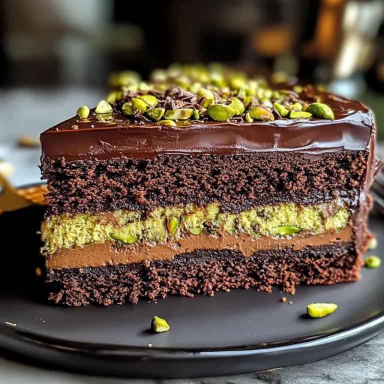 Dubai Chocolate Cake