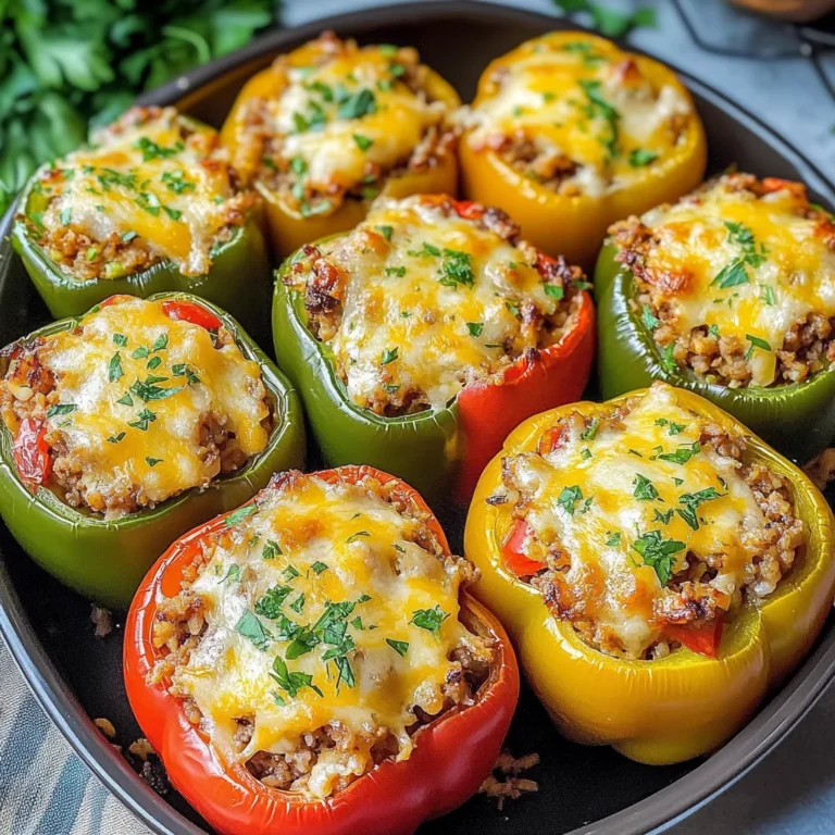 Easy Stuffed Bell Peppers Recipe