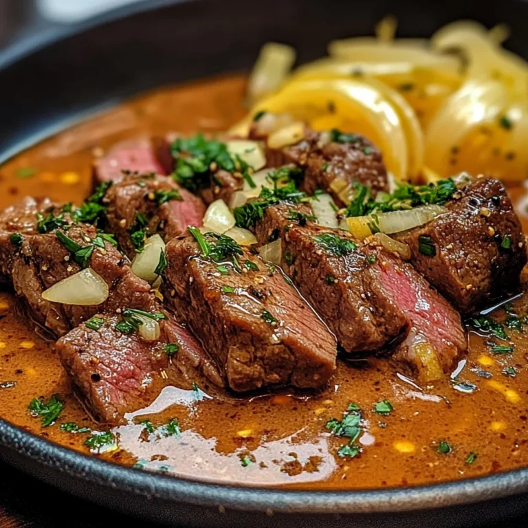 Garlic Butter Beef with Fries and Naan