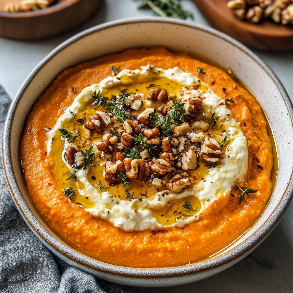 Pumpkin Whipped Feta Dip