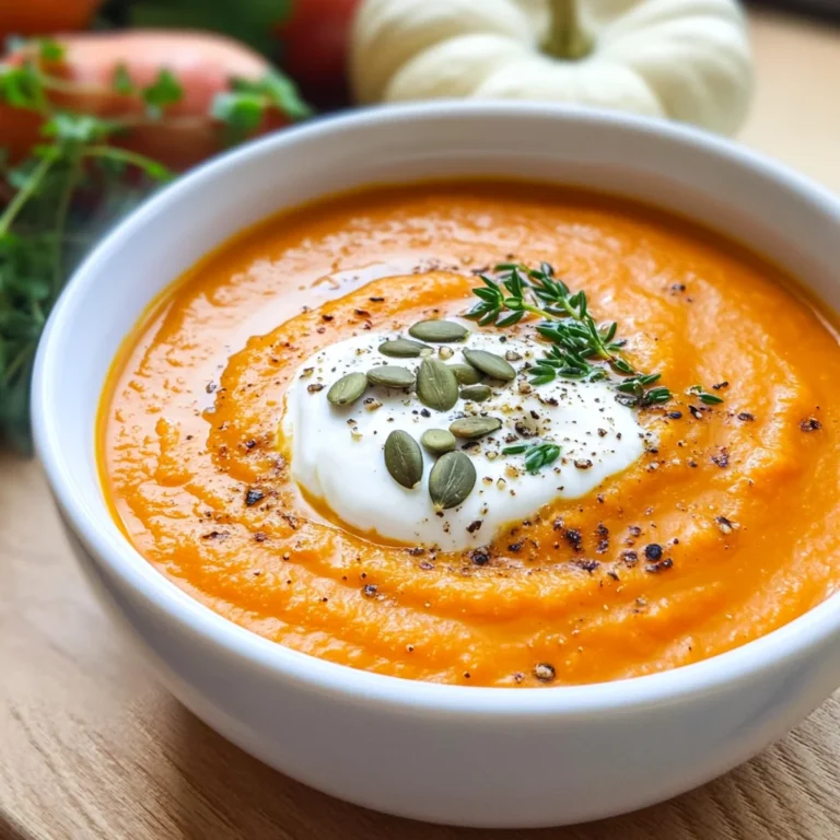Roasted Butternut Squash and Red Pepper Soup