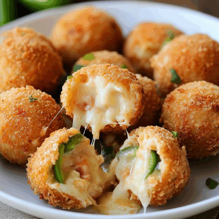 Turkey Bacon Jalapeño Popper Cheese Balls