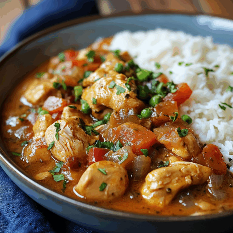 Authentic Chicken Étouffée Recipe