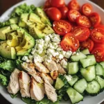 Avocado & Chicken Chopped Salad