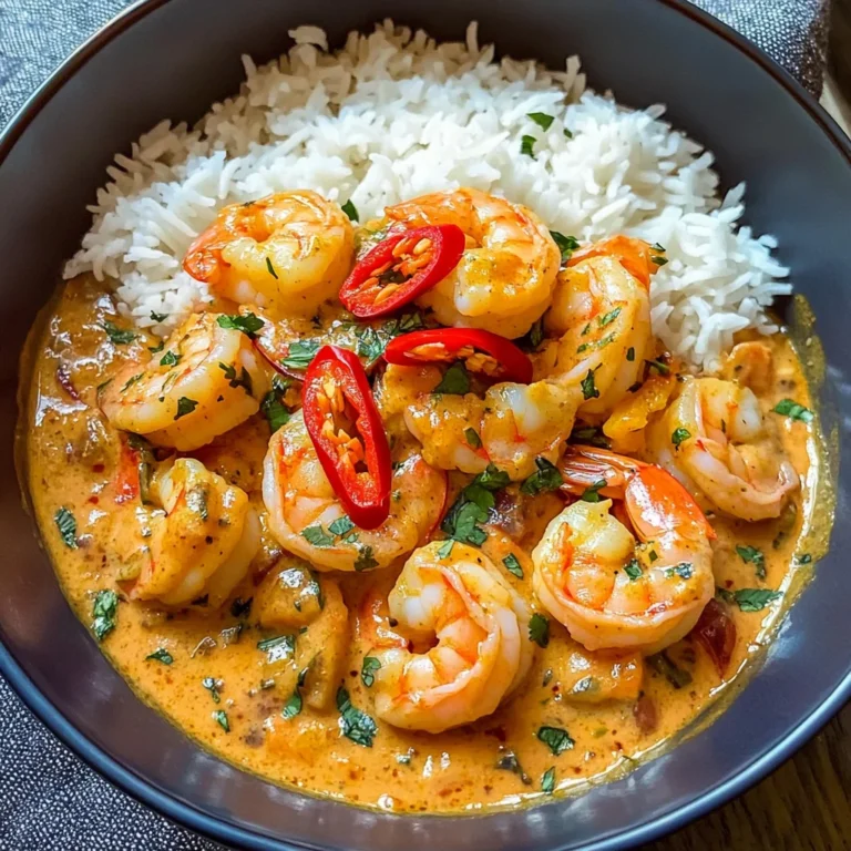 Coconut Shrimp Curry Bowl Recipe