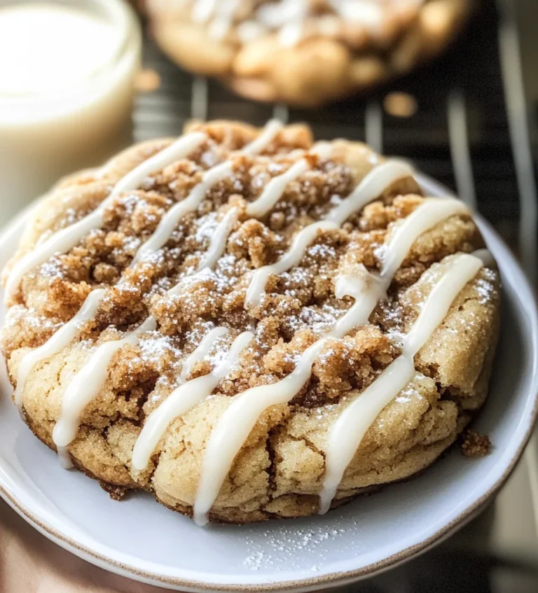 Coffee Cake Cookies