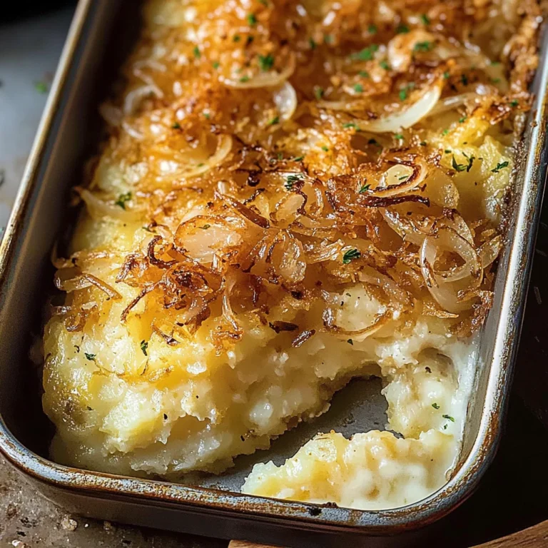French Onion Funeral Potatoes
