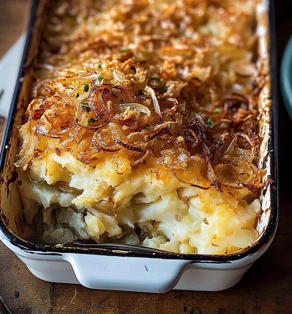 French Onion Funeral Potatoes