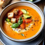 Healthy, Tomato-Carrot Soup
