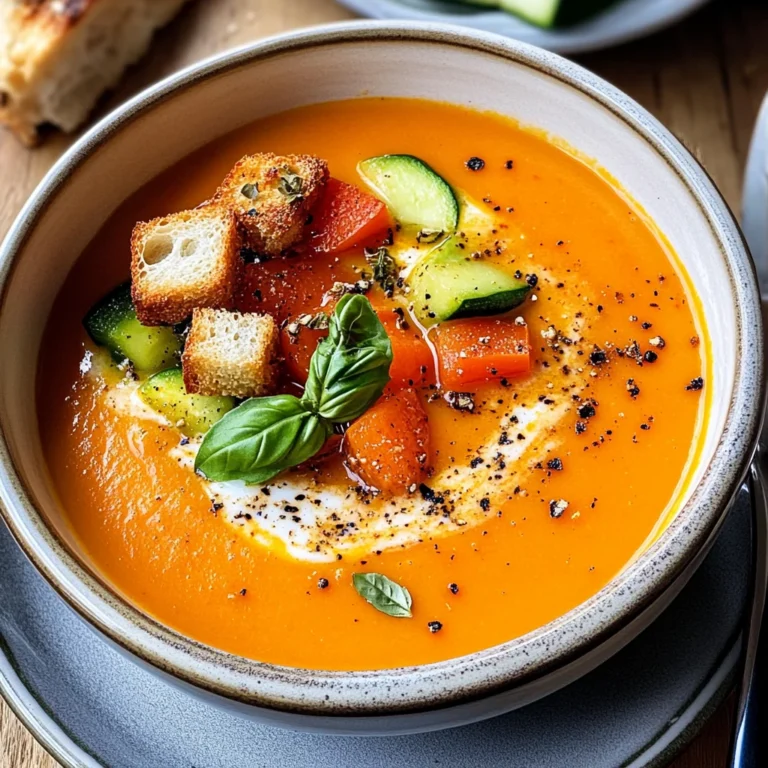 Healthy, Tomato-Carrot Soup