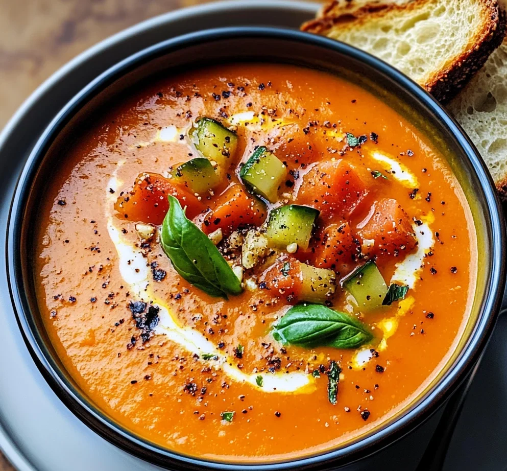 Healthy, Tomato-Carrot Soup