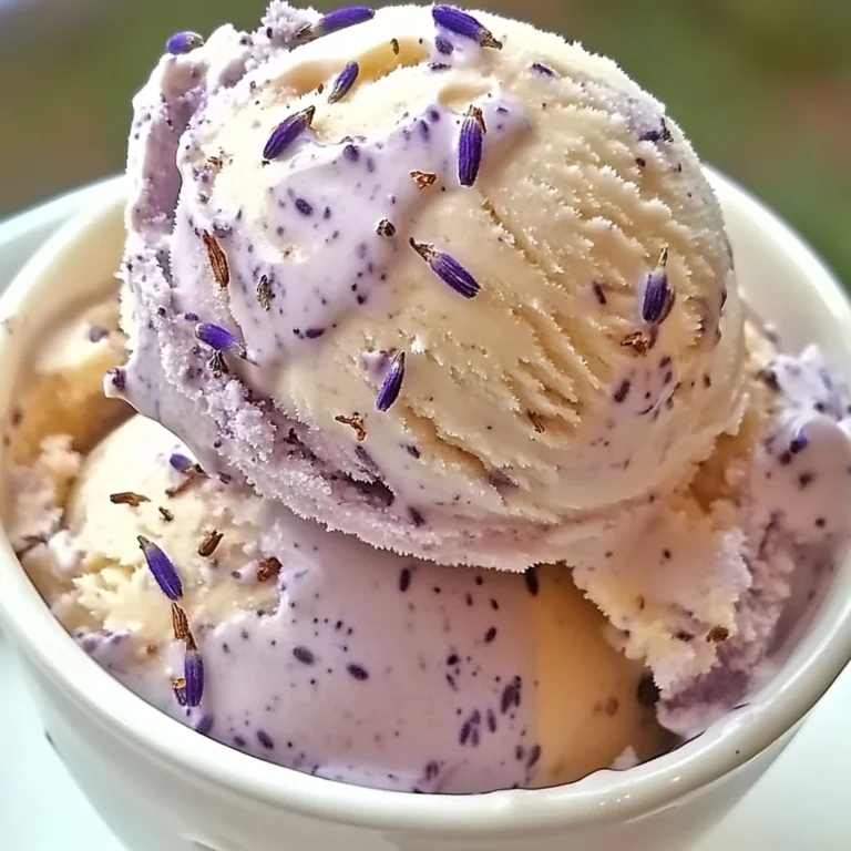 Honey Lavender Ice Cream