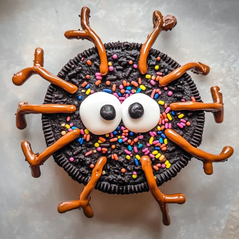 Oreo Spider Halloween Cookies