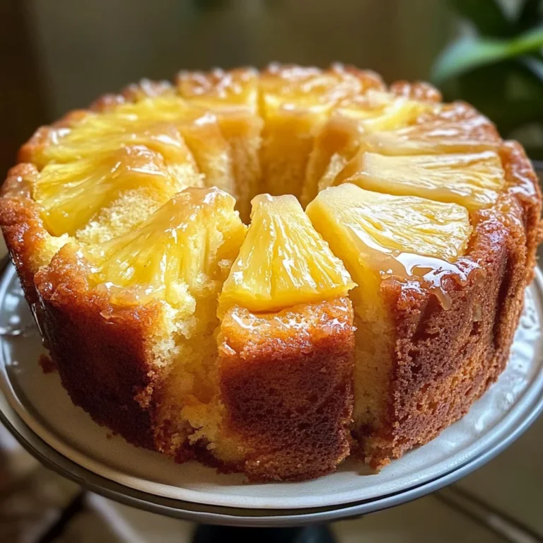 Pineapple Pound Cake Recipe