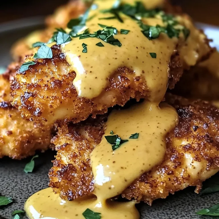 Pretzel Chicken with Mustard-Cheddar Sauce: An Amazing Ultimate Recipe