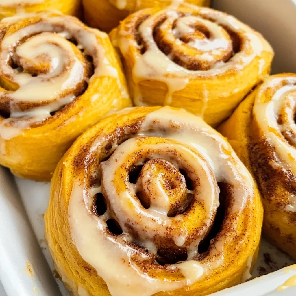Pumpkin Cinnamon Rolls