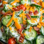 Refreshing Cucumber Ranch Crack Salad Recipe