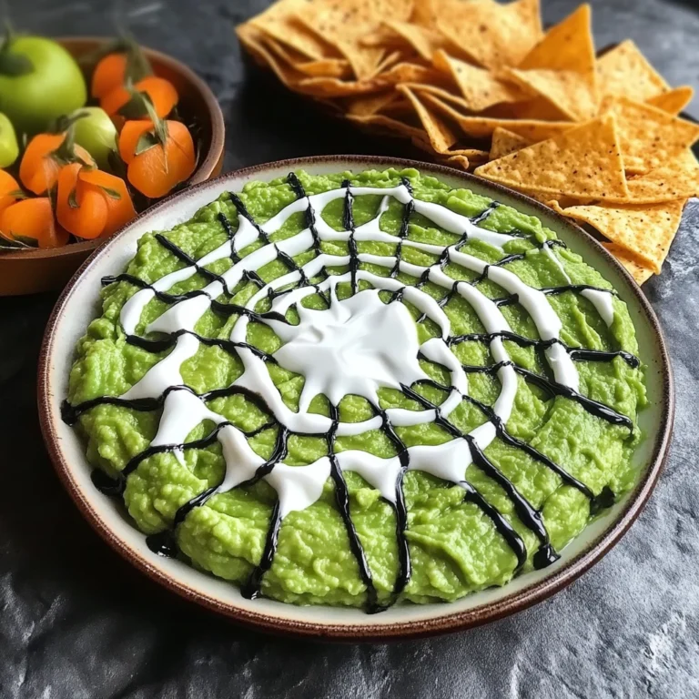 Spiderweb Guacamole