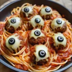 Spooky Spaghetti & Eyeballs