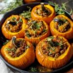 Stuffed Mini Pumpkins Recipe