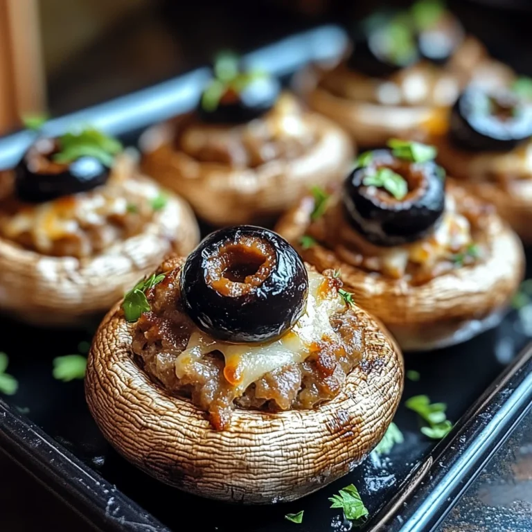 Stuffed Mushroom Eyeballs