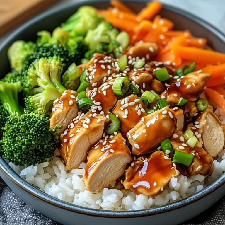Teriyaki Chicken Rice Bowl