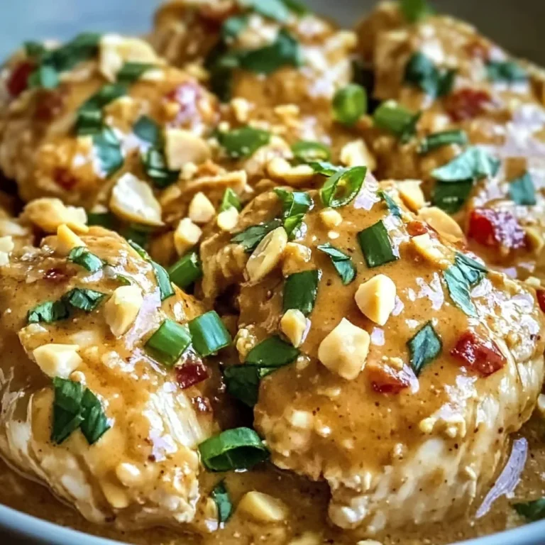 Thai Peanut Chicken: An Amazing Ultimate Crockpot Recipe