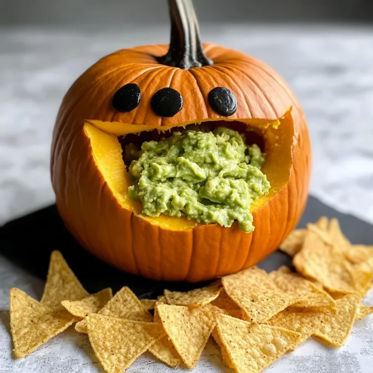 Throwing Up Pumpkin Guacamole Recipe