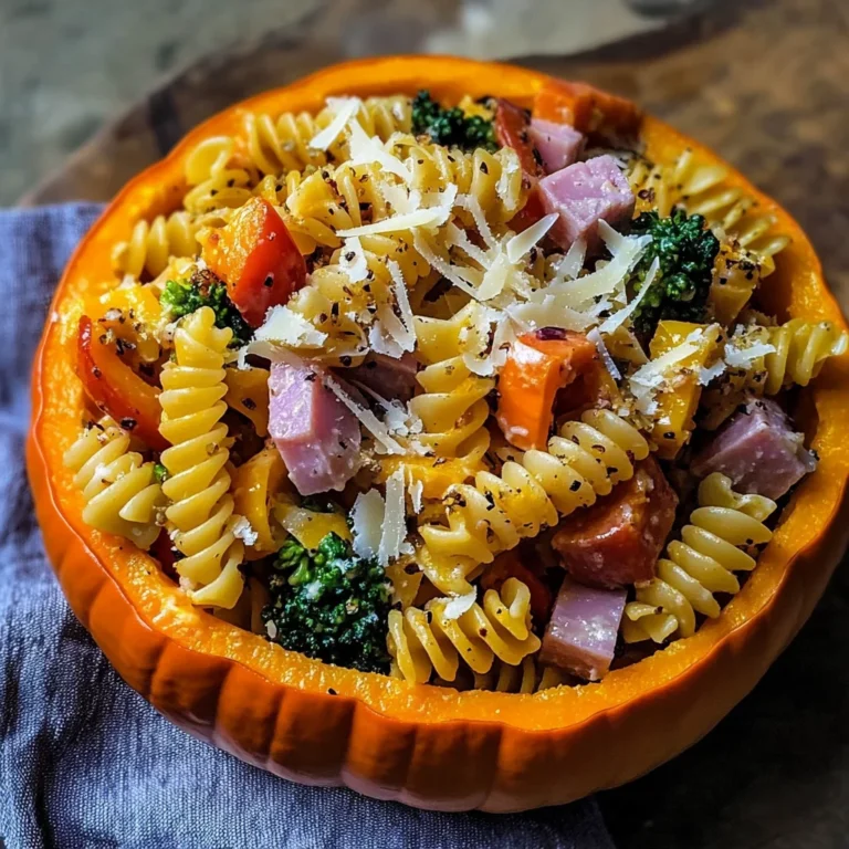 UpChuckin' Pumpkin Loaded Pasta Salad