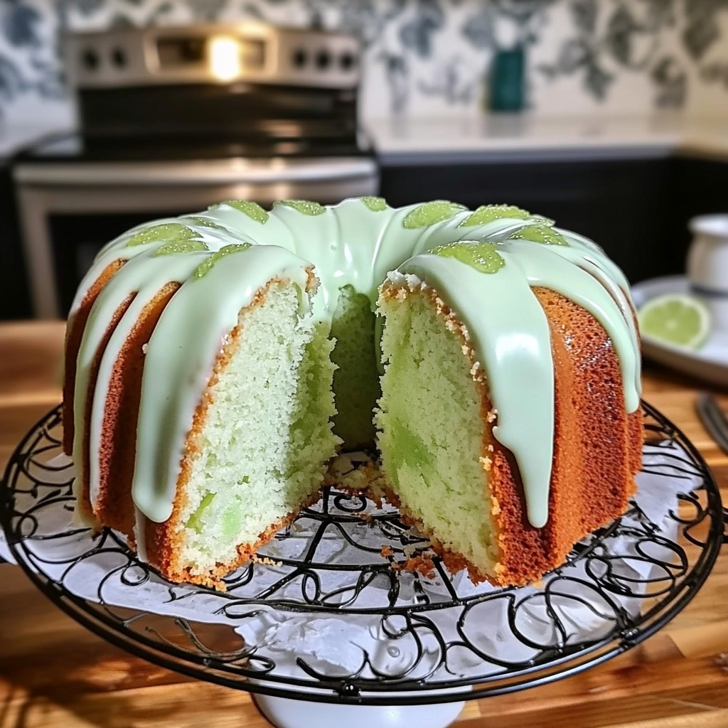 Key Lime Cream Cheese Pound Cake