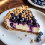 Blueberry Crumble Cheesecake
