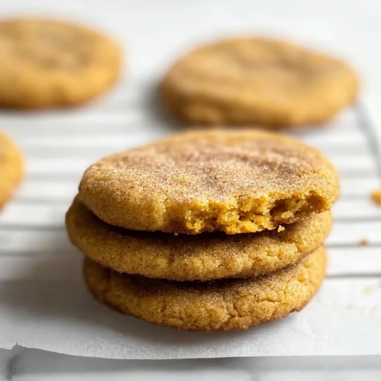 Chewy Pumpkin Snickerdoodles Recipe