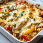 Chicken Fajita Casserole Recipe