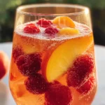 Chilled Peach Moscato Sangria