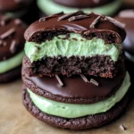 Chocolate Mint Cookies