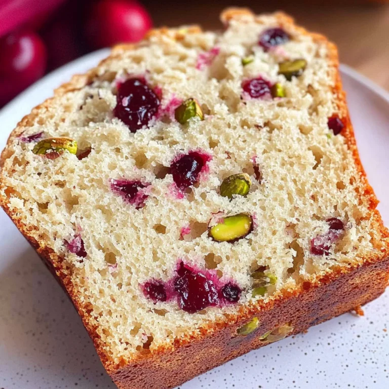 Cranberry Pistachio Bread