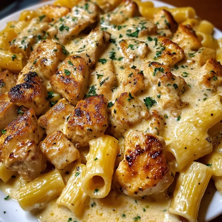 Creamy Velveeta Chicken Rigatoni Recipe
