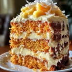 Hawaiian Carrot Pineapple Cake – A Tropical Twist on a Classic Favorite