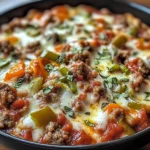 Low Carb Crustless Pizza Bowl
