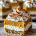 No Bake Pumpkin Cheesecake Bars