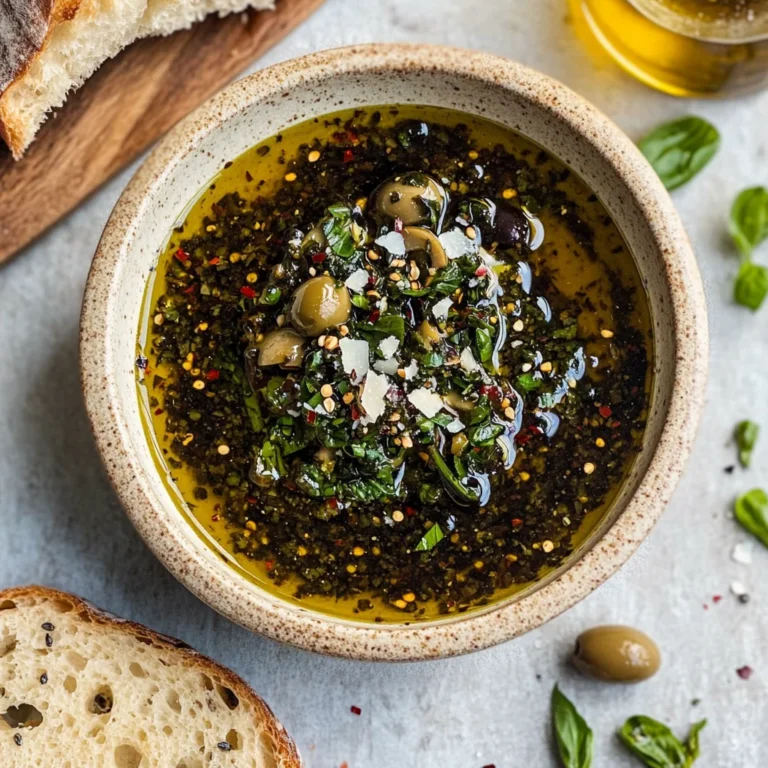 Olive Oil and Balsamic Vinegar Bread Dip