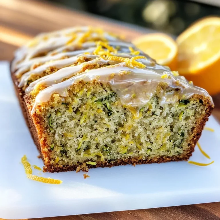 Orange Zucchini Bread with Orange Glaze