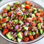 Persian Shirazi Salad