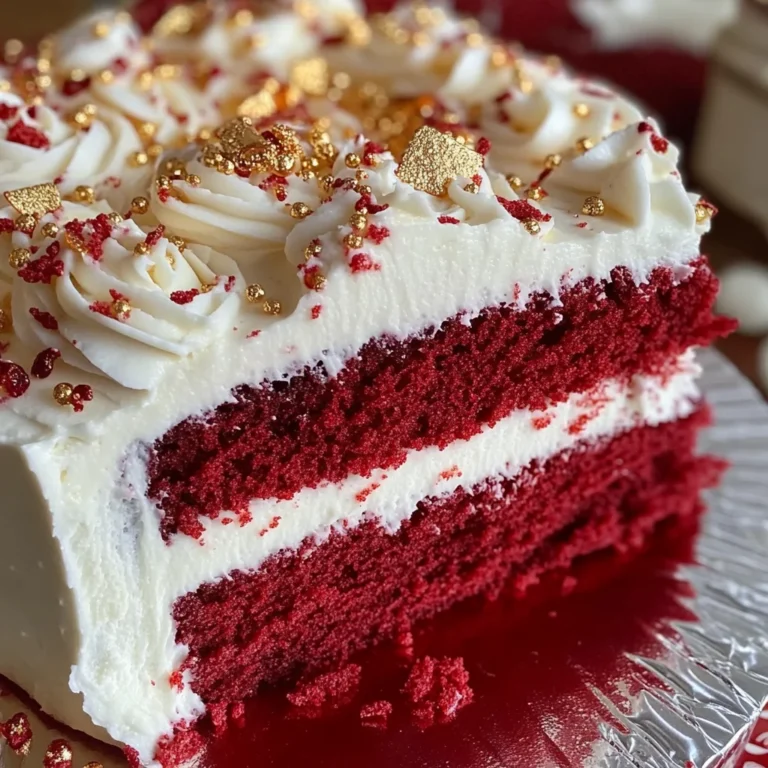 Red Velvet Cake with Cream Cheese Buttercream