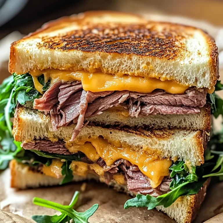 Roast Beef & Cheddar Melt Sandwich: An Incredible Ultimate Recipe