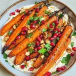 Roasted Carrots with Vegan Ricotta