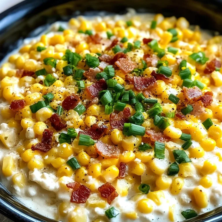 Slow Cooker Creamed Corn