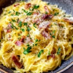 Spaghetti Squash Carbonara